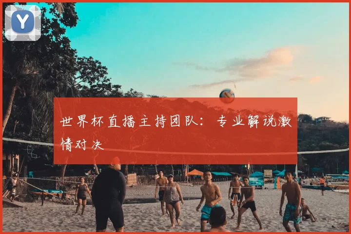 世界杯直播主持团队:专业解说激情对决